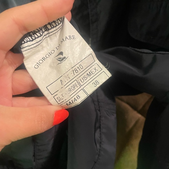 Giorgio‎ mare navy vintage yachting jacket size M - Picture 8 of 10